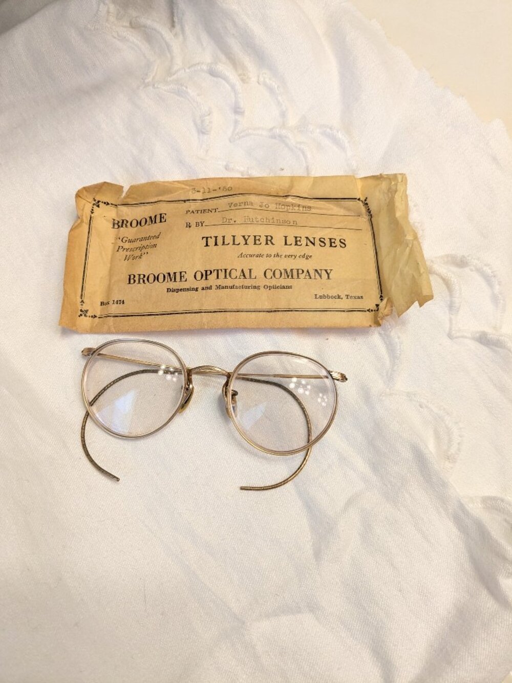 1950s Engraved Wire Rim Glasses Artcraft Gold Filled Vintage Eyeglasses